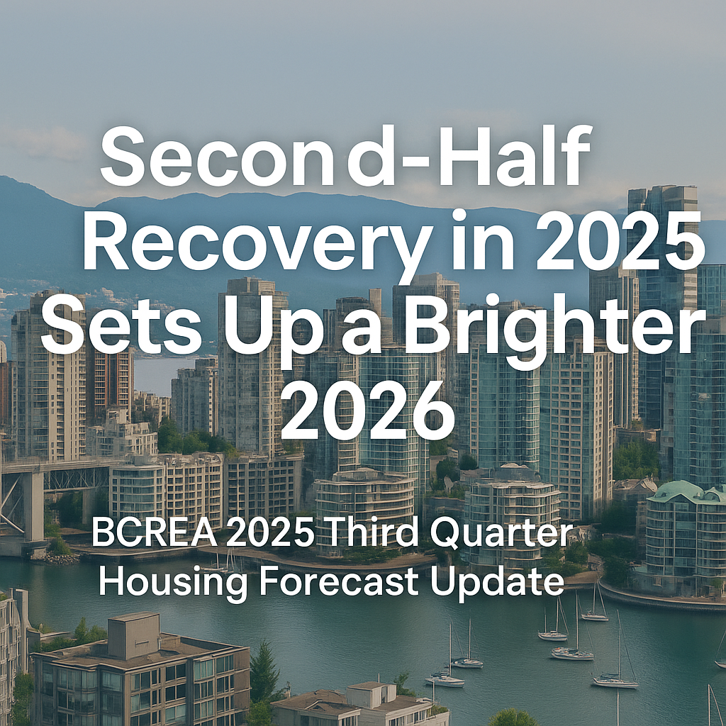 BCREA 2025 Third Quarter Housing Forecast Update